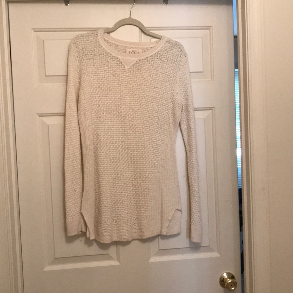 Cream sweater